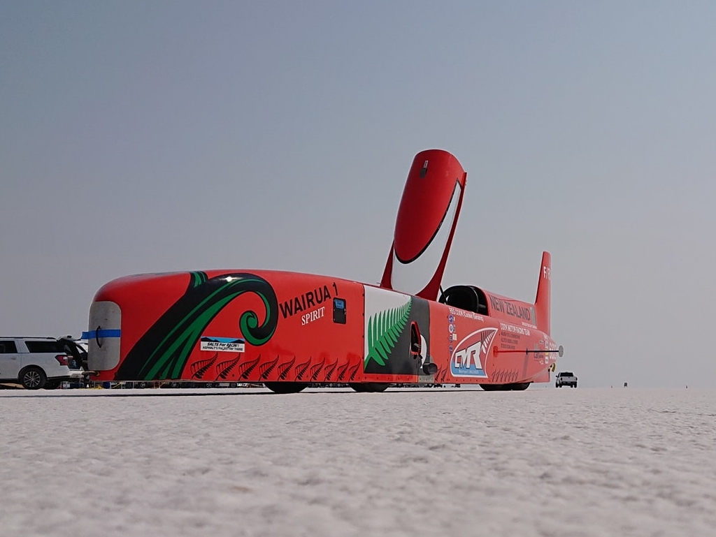 CMR Bonneville land speed record attempt with Judd Power